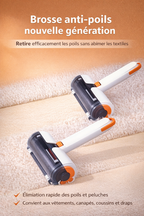 Brosse Magique Anti-Poils – Élimine Instantanément les Poils de Chats & Chiens